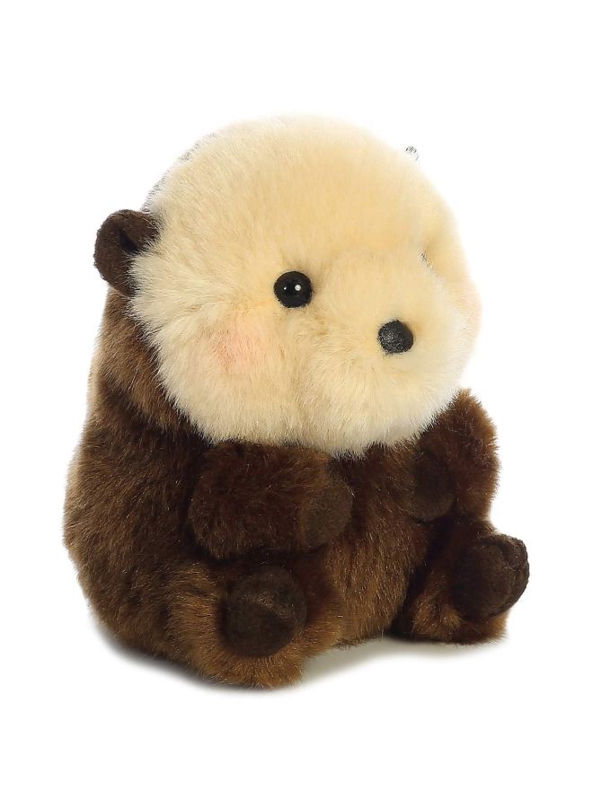 Aurora World Inc. Rolly Pet Smiles Sea Otter Plush Toy 16817 5inch - Image 2