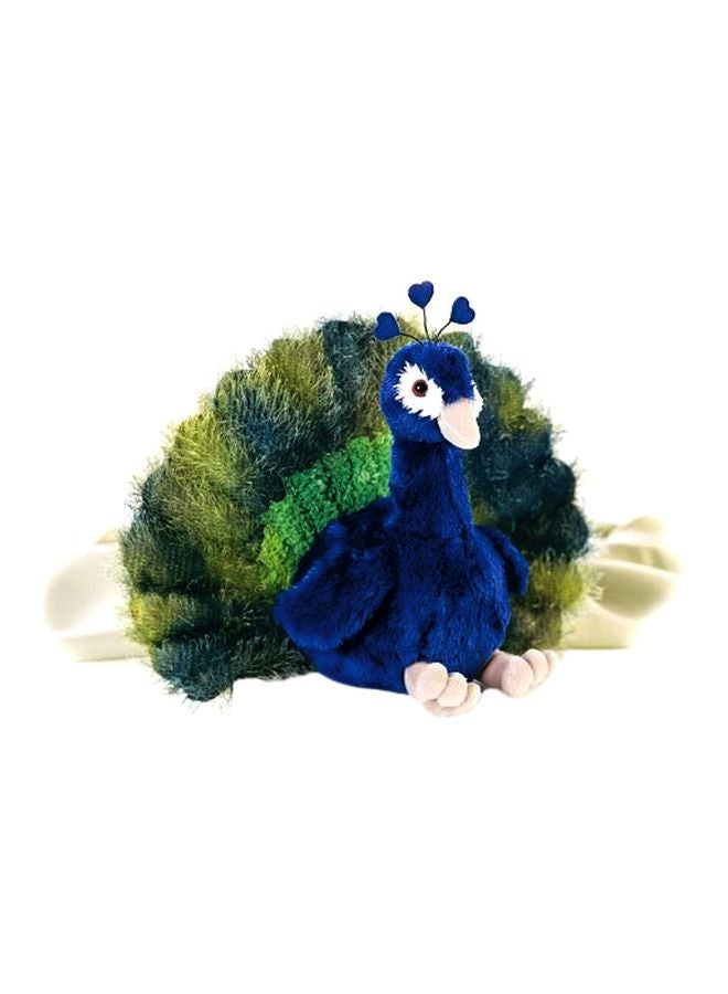 Aurora World Inc. Perry Peacock Flopsie Stuffed Animal Toy 06860 12inch