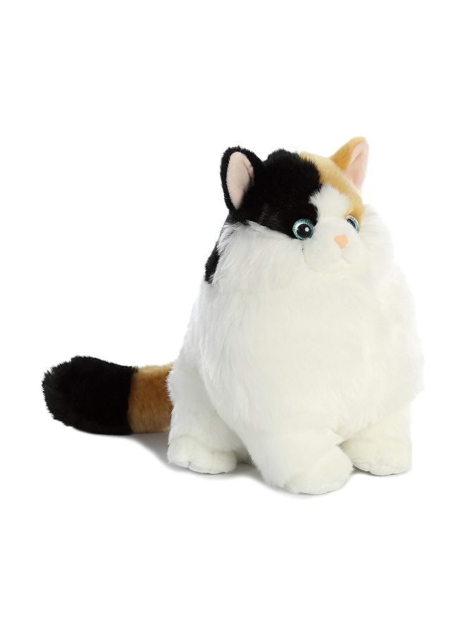 Aurora World Inc. Fat Cats Munchy Calico Plush Figure 2480 10inch - Image 3