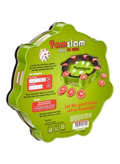 blue orange Yamslam Roll To Win Dice Game  - Image 3