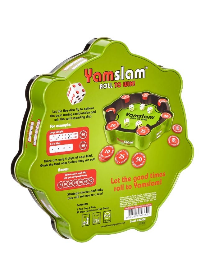 blue orange - Yamslam Roll To Win Dice Game - Image 1