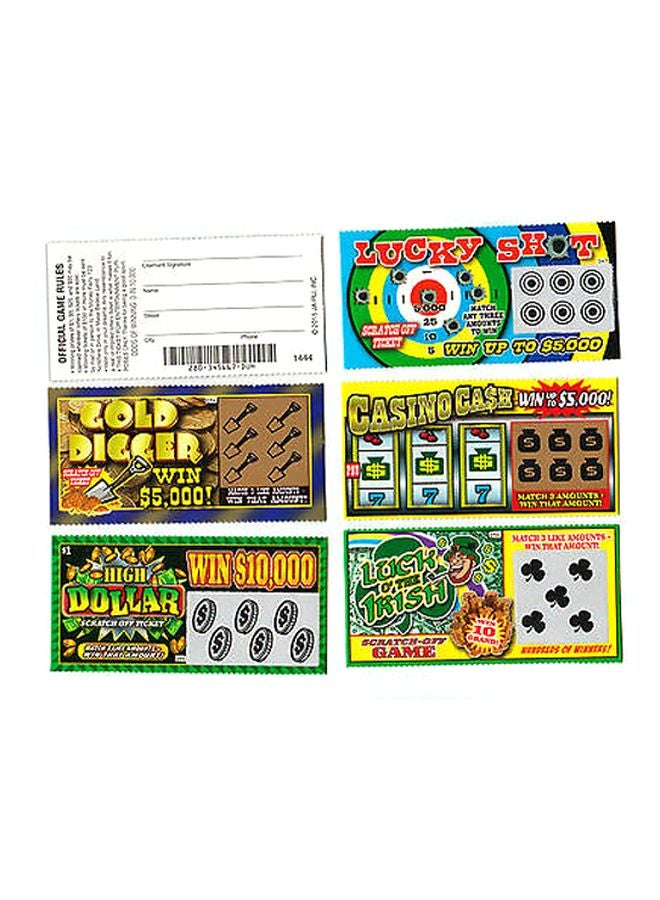 Ja-Ru 5-Piece Fake Lottery Tickets 1381 - Image 1