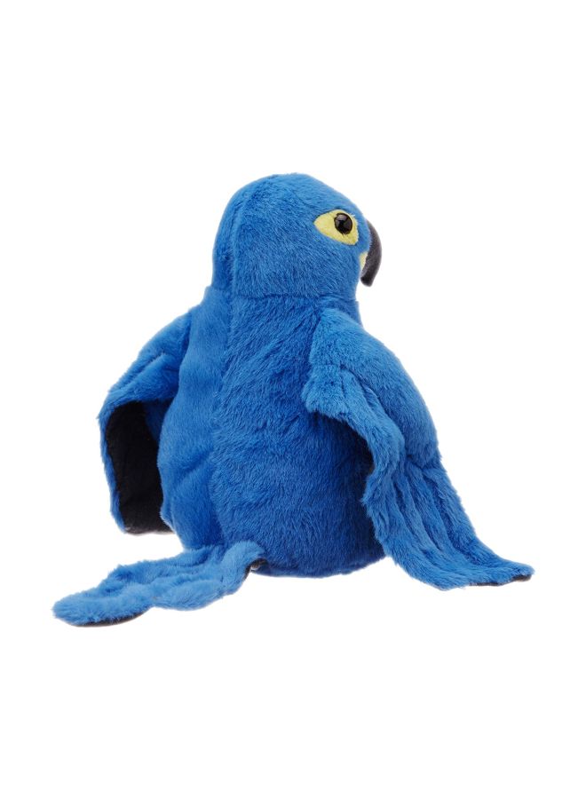 Wild Republic Stuffed Hyacinth Macaw Figure 10865 8inch - Image 2