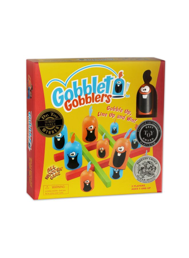 blue orange Gobblet Gobblers Gag Toy Game - Image 2