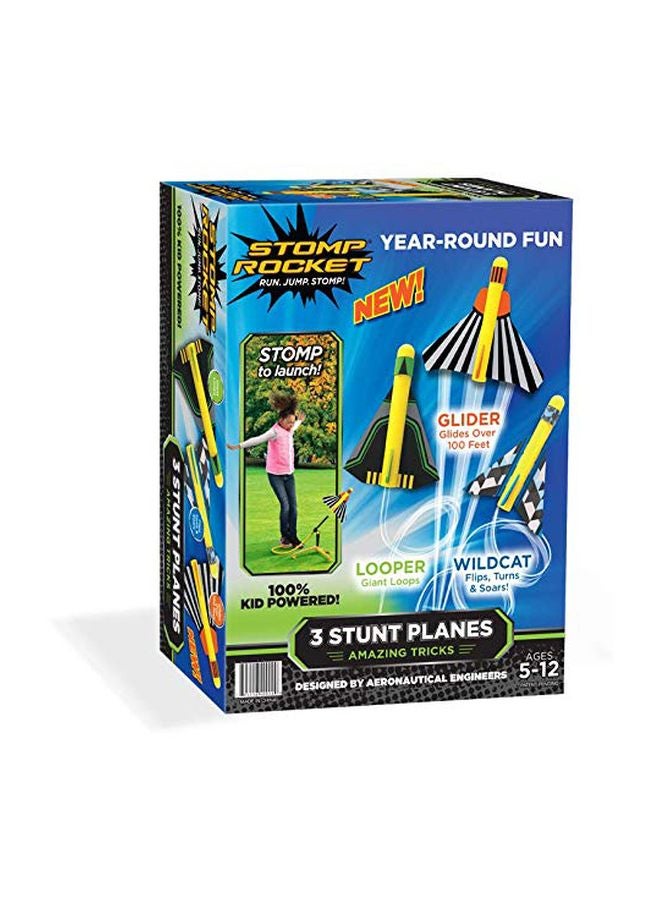 Stomp Rocket 3-Piece Stomp Rocket Plane Set 40000 - Image 2