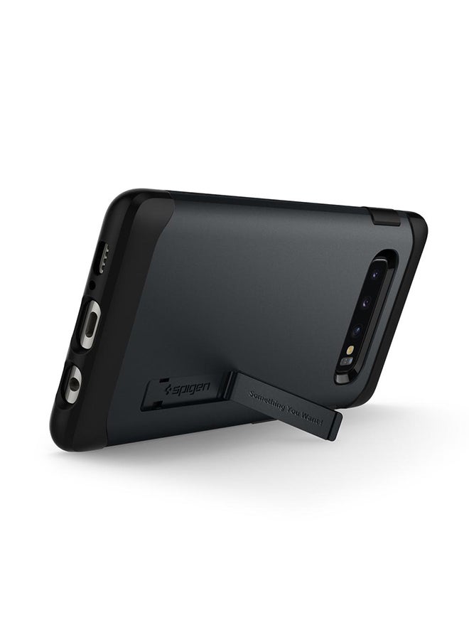 Spigen - Samsung Galaxy S10 Plus Slim Armor Cover / Case Metal Slate - Image 1