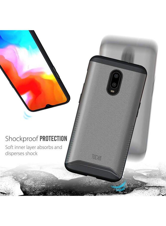 TUDIA - Tudia Oneplus 6T Merge Cover / Case Metallic Slate - Image 1
