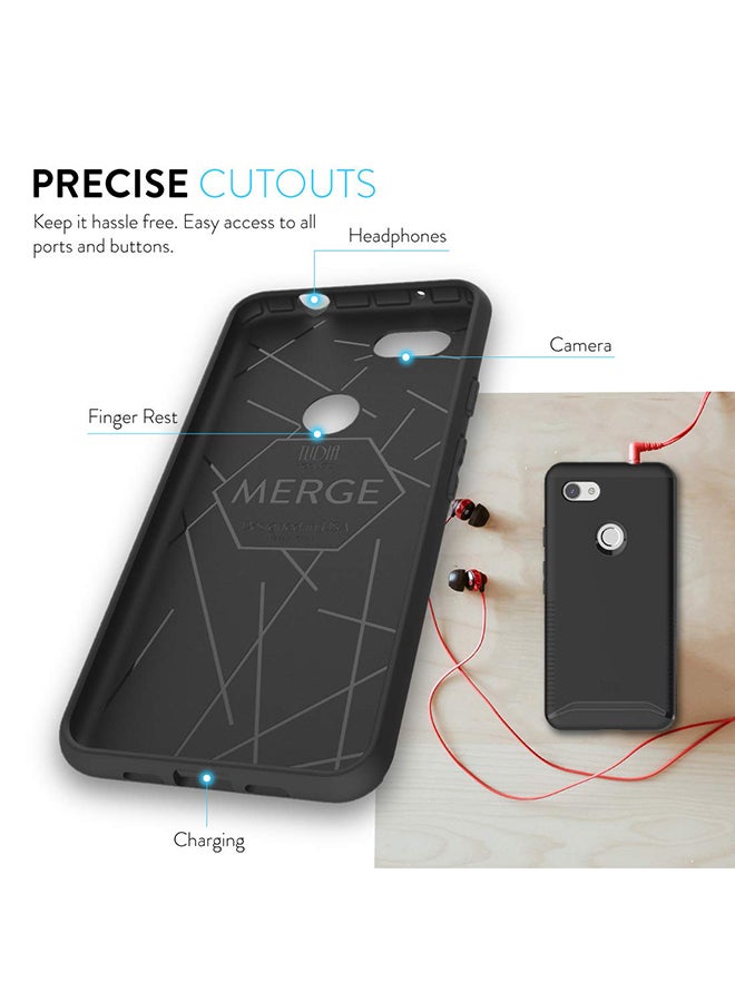 Merge Case Cover For Google Pixel 3A XL Matte Black