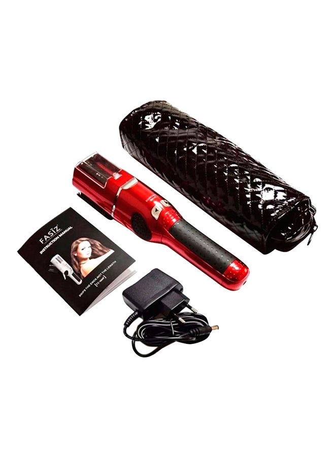 FASIZ Electric Cordless Damaged Hair Ends Remover Comb Red - Image 2