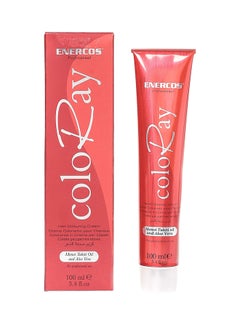 ENERCOS ColorRay Hair Colouring Cream Medium Blonde Ash 100ml  - Image 3