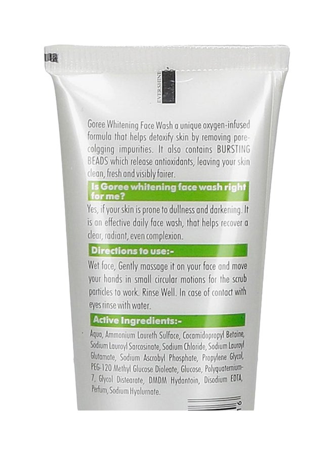 Goree Whitening Face Wash With Aloe Vera 70ml - Image 3
