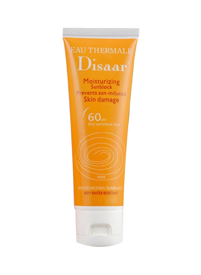 Disaar - Eau Thermale Moisturizing Sunblock SPF 60 80ml - Image 1