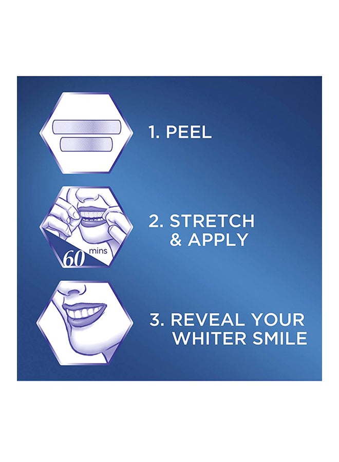 Crest - 3D White Luxe Supreme FlexFit Whitestrips - 42 Strips 50grams - Image 1