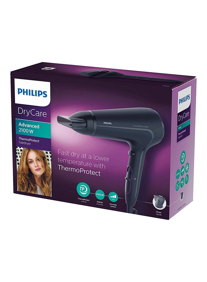 Philips ThermoProtect Hair Dryer Black/Grey - Image 5