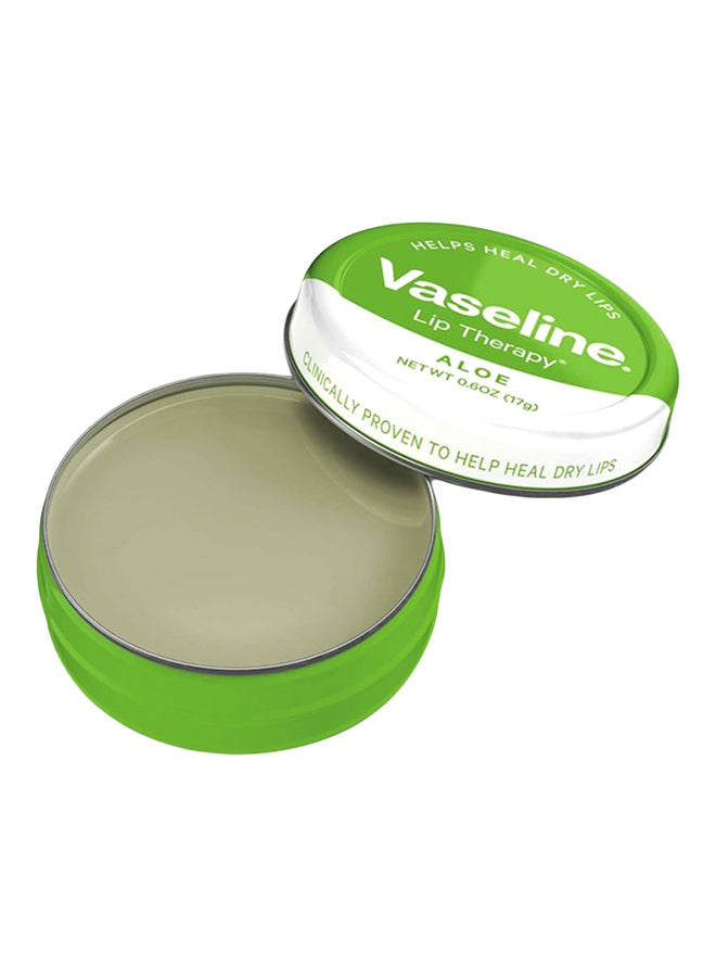 Vaseline - Aloe Lip Therapy White/Green 20grams - Image 1