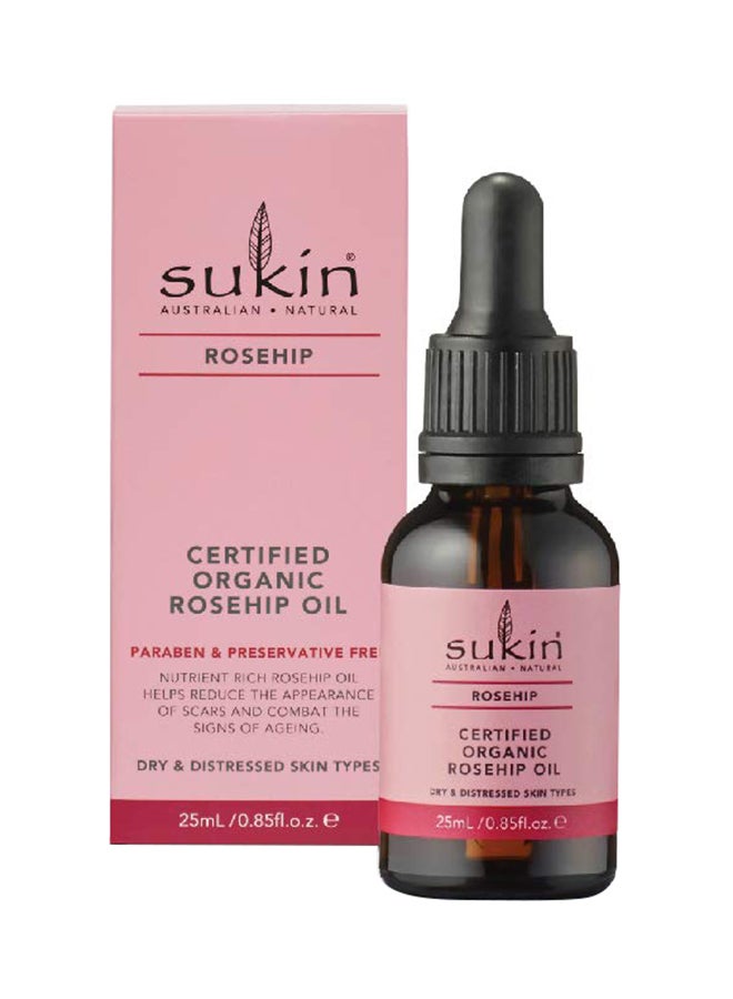 Sukin - Certified Organic Rosehip Oil 25ml - Image 1
