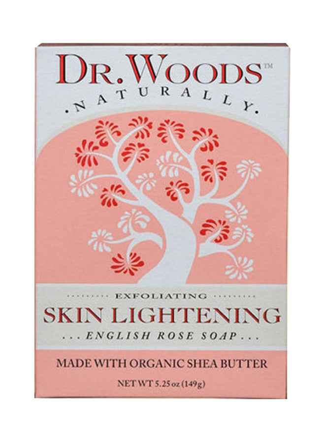 Dr. Woods Skin Lightening English Rose Soap 149grams  - Image 1