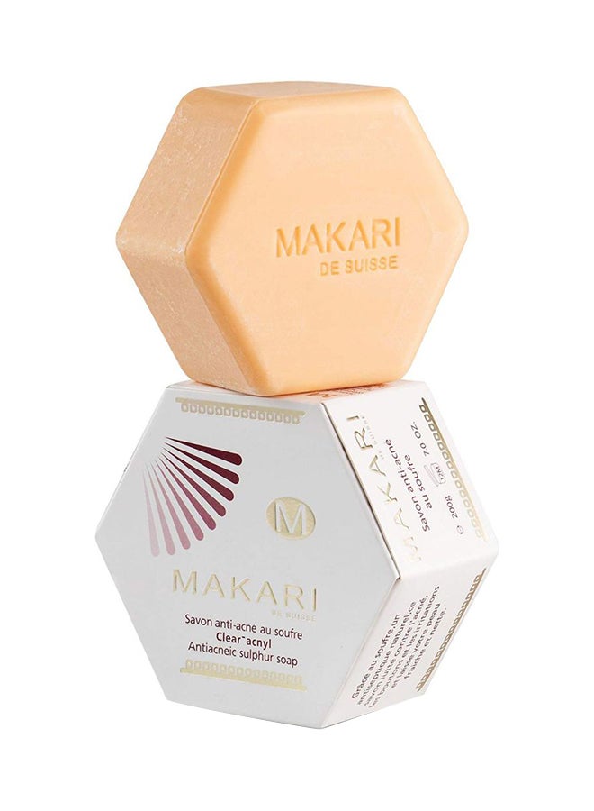 Makari Acne Fighting Sulfur Soap Bar - Image 1