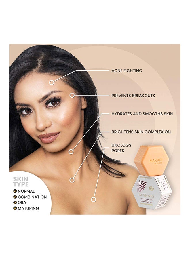 Makari Acne Fighting Sulfur Soap Bar - Image 2