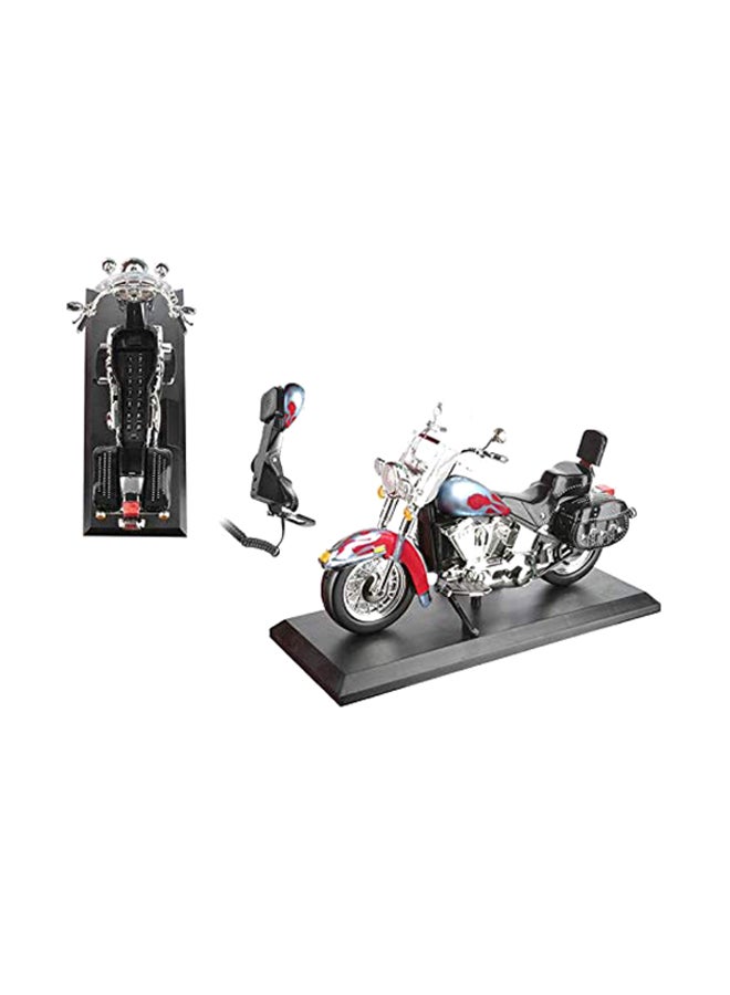 Motorcycle Corded Push Button Telephone Multicolour