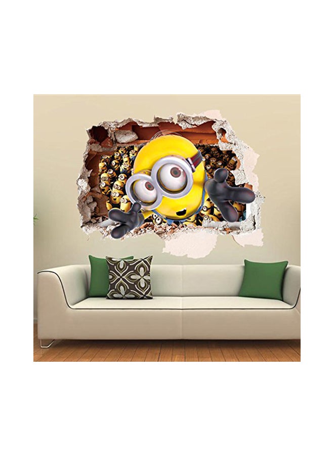 جيرينك ملصقات جدارية ثلاثية الأبعاد بتصميم شخصيات مينيونز من فيلم الرسوم المتحركة "Despicable Me 2" متعدد الألوان 60x90Ø³Ù†ØªÙŠÙ…ØªØ± - Image 2