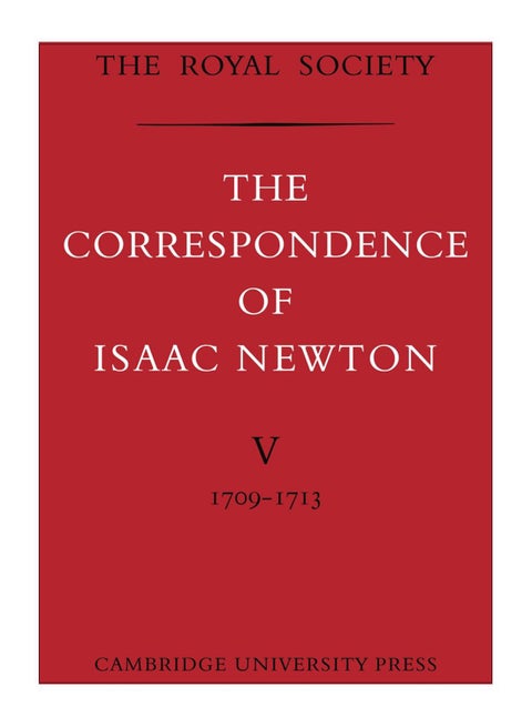 The Correspondence Of Isaac Newton Paperback English by Isaac Newton - 10-Jul-08