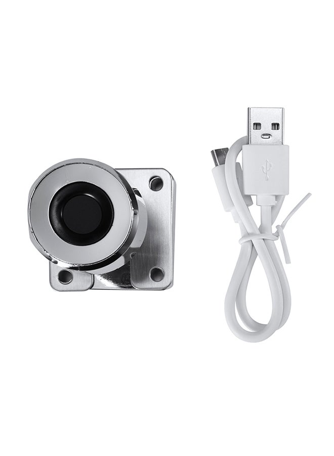 Rechargeable Digital Cabinet Lock Silver 7.60x5.20x6.60cm  - Image 1