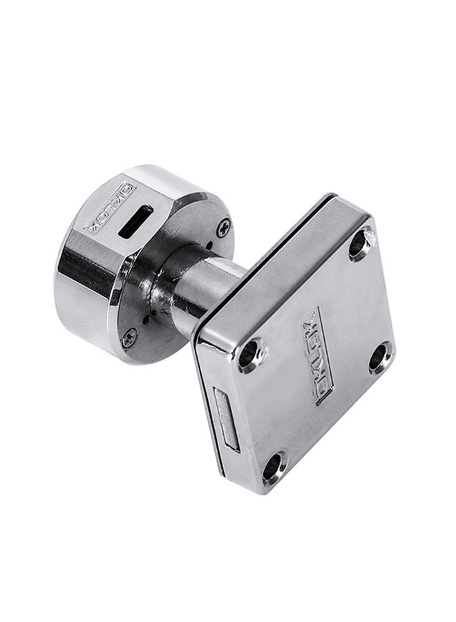 Rechargeable Digital Cabinet Lock Silver 7.60x5.20x6.60cm  - Image 2