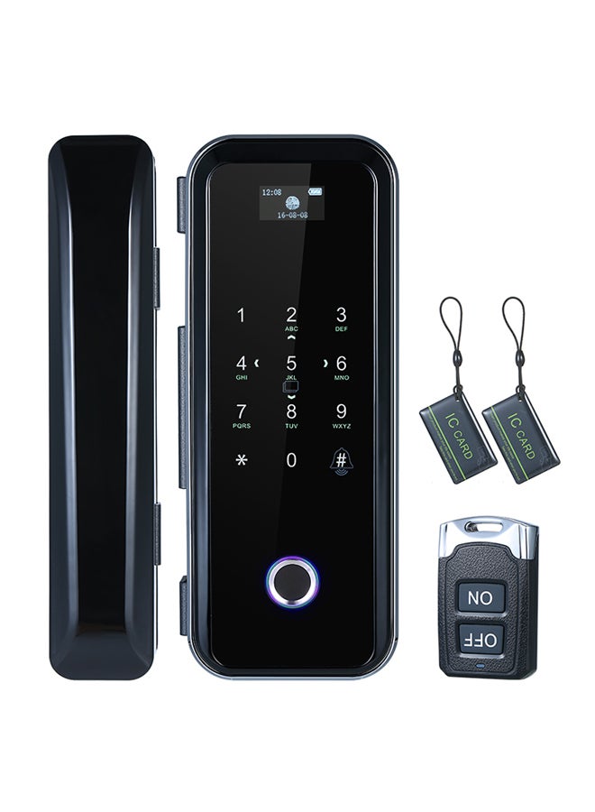 Smart Fingerprint Navigation Touchscreen Lock Black 26.50x5x8.70cm - Image 1