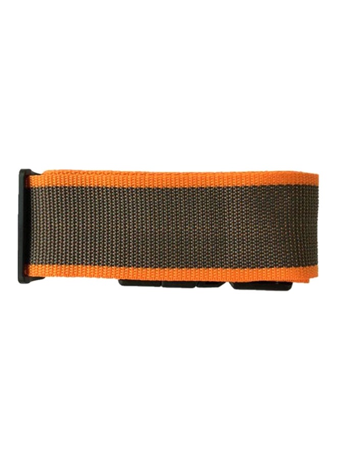 Generic 3 Dial Approved Lock Anti-Theft Luggage Strap Grey/Orange  - Image 2