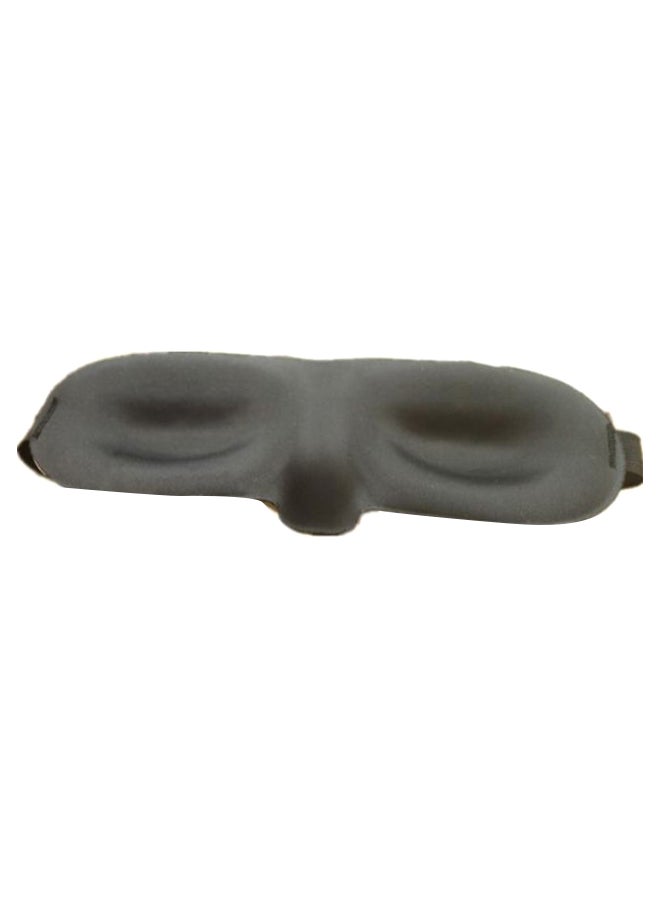 3D Travel Sleeping Blindfold Eye Mask Black  - Image 2