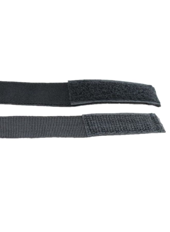 Portable Travel Blindfold Sleeping Eye Mask Grey/Black  - Image 3
