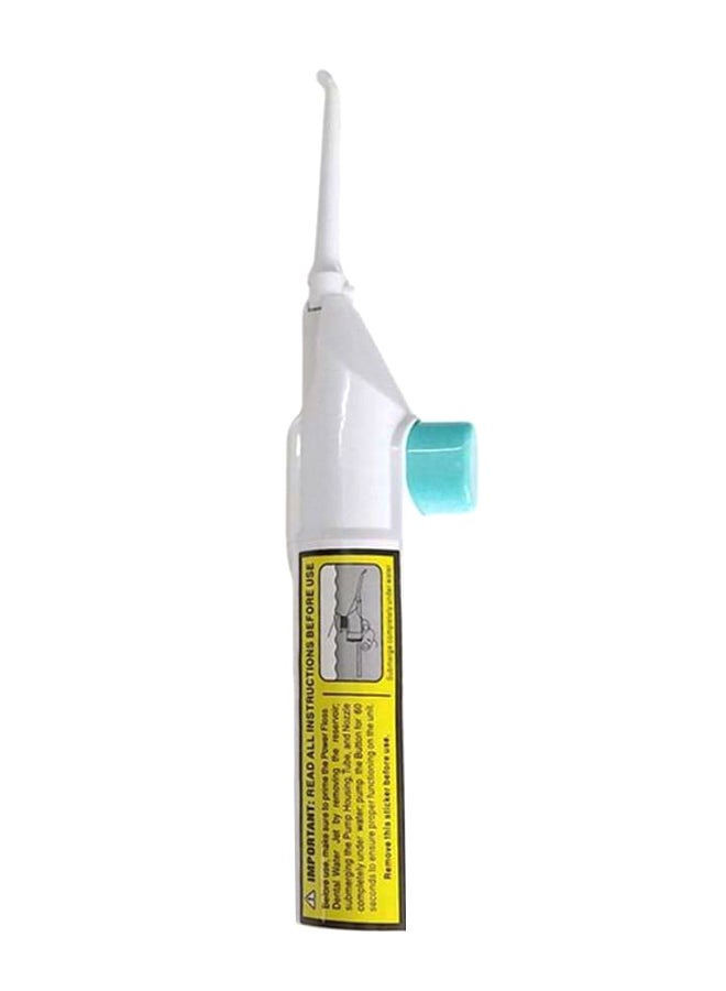 Rechargeable Water Pick Teeth Cleaner White - Image 1
