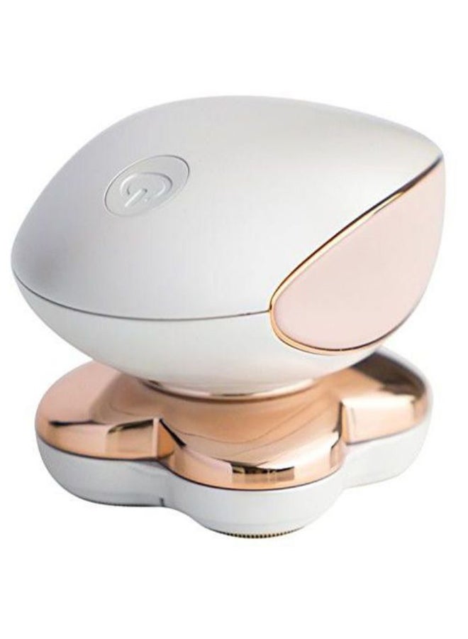 USB Rechargeable Flawless Painless Hair Remover Epilator White/Pink/Rose Gold