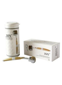 ZGTS Luxury Micro Needle Skin Tighten Roller With Storage Case Gold/Sillver 