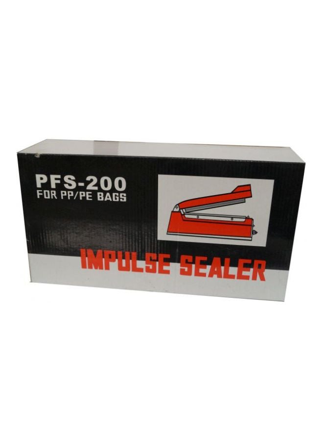 Impulse Plastic Bag Sealer Blue/Black 20cm  - Image 2