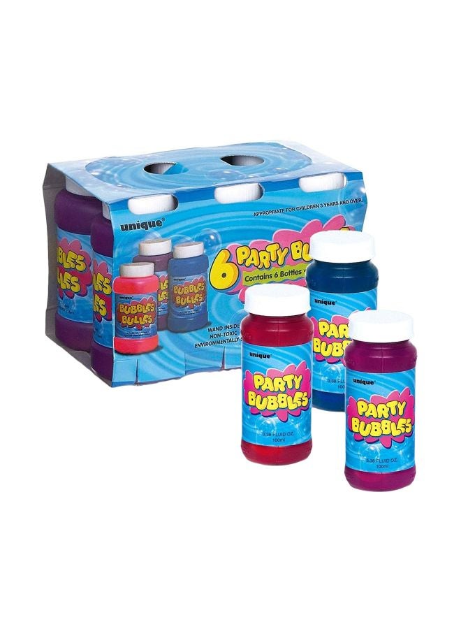 Pack Of 6 Party Bubbles Favor BB102656