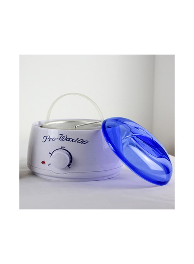 Beauty Wax Melting Machin white/Blue 18x18x15cm - Image 3