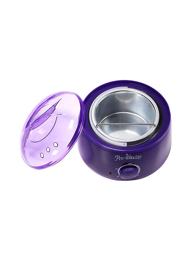 Bluezoo Hair Removal Depilatory Wax Heater Warmer Pot Purple 18.5 x 18.5 x 15cm - Image 3