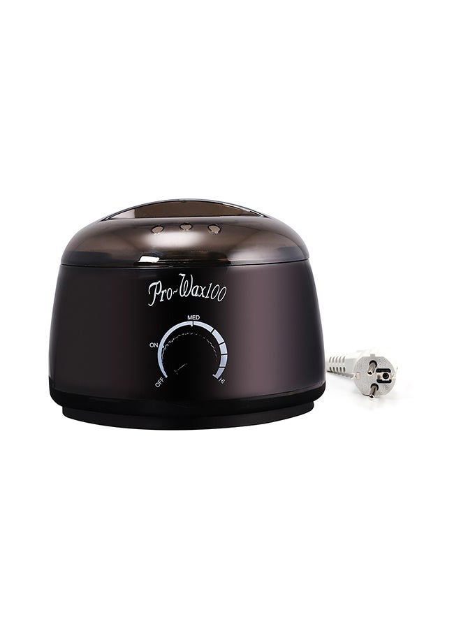Bluezoo Hair Removal Depilatory Wax Heater Warmer Pot Black 18.5 x 18.5 x 15cm - Image 1