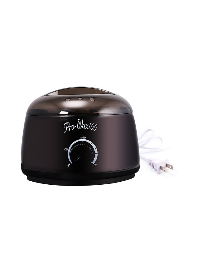 Bluezoo Hair Removal Depilatory Wax Heater Warmer Pot Black 18.5 x 18.5 x 15cm - Image 1