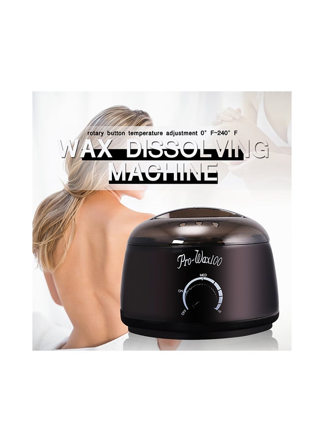 Bluezoo Hair Removal Depilatory Wax Heater Warmer Pot Black 18.5 x 18.5 x 15cm - Image 3