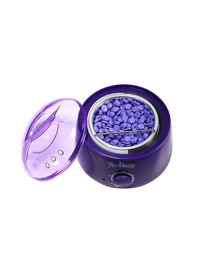 Bluezoo Hair Removal Depilatory Wax Heater Warmer Pot Purple 18.5 x 18.5 x 15cm - Image 2
