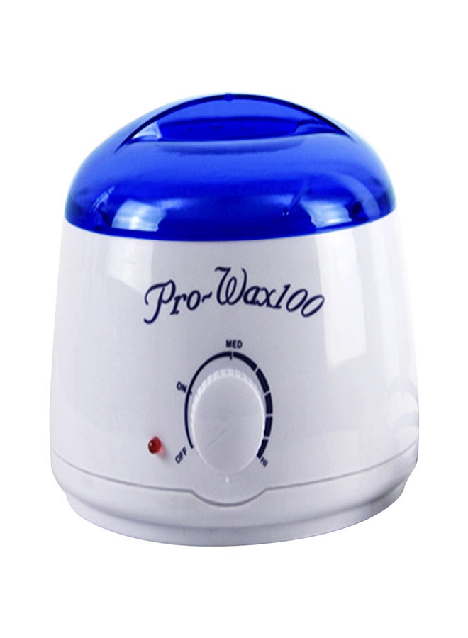 Beauty Wax Melting Machin white/Blue 18x18x15cm - Image 1