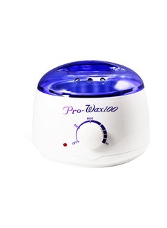 Bluezoo Hair Removal Depilatory Wax Heater Warmer Pot Blue/White 18.5 x 18.5 x 15centimeter  - Image 1
