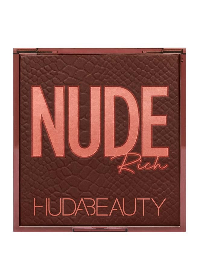 HUDA BEAUTY - 9 Shades Eyeshadow Palette Nude Rich - Image 1