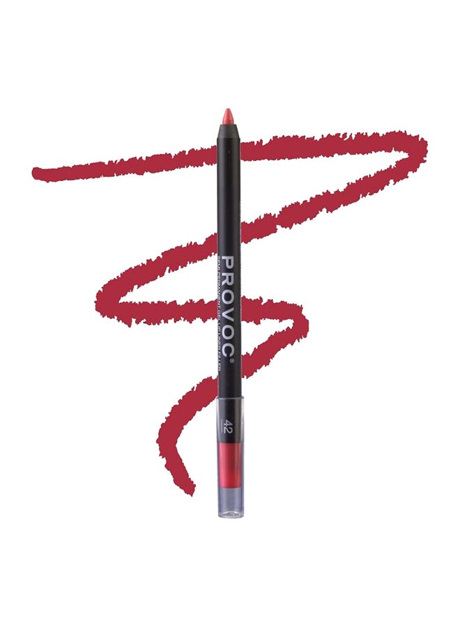 PROVOC Semi-Permanent Gel Lip Liner 42 Tropical Paradise  - Image 2