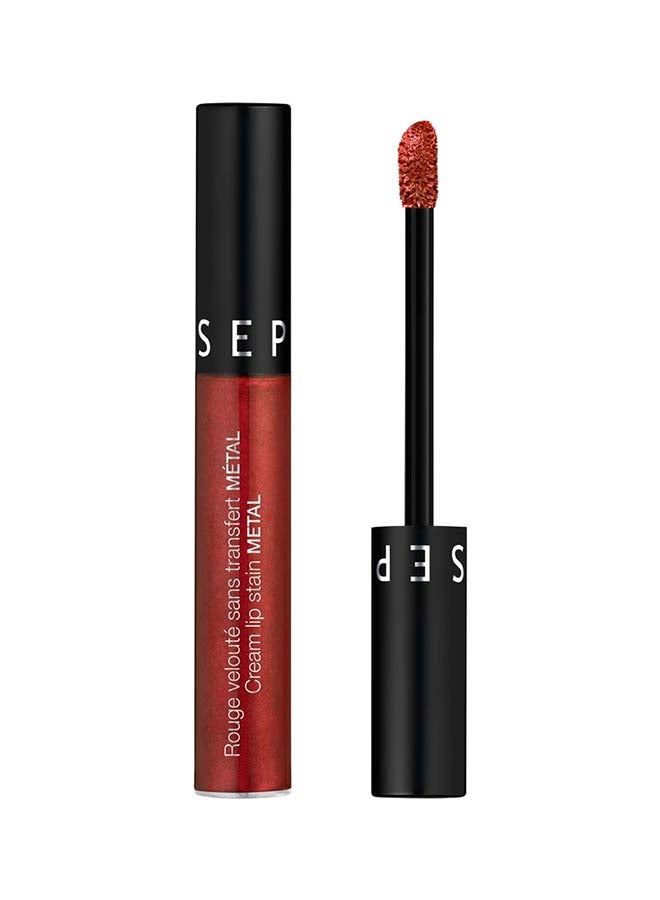 SEPHORA COLLECTION Cream Lip Stain Metal 58 Dark Red 