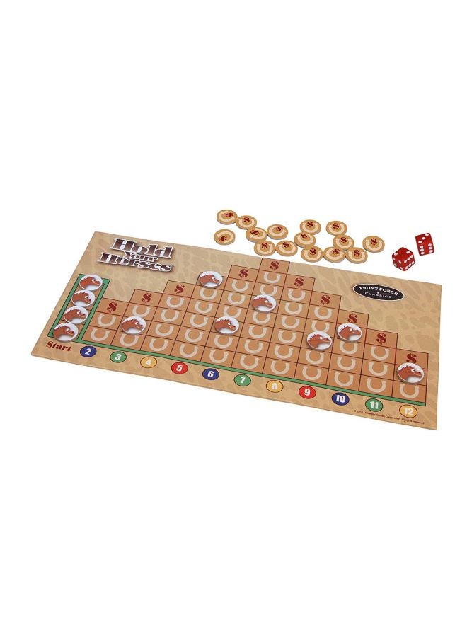 Front Porch Classics Hold Your Horses Board Game 53728 - Image 1