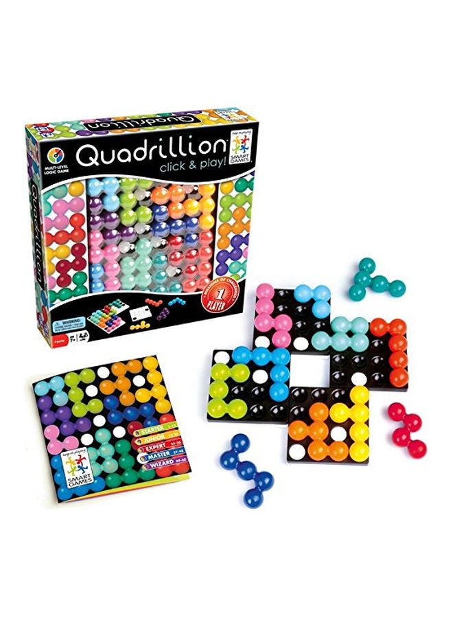 SmartGames - Quadrillion Click And Play Logic Game SG 540 - Image 1